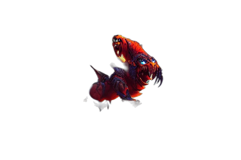 dragon, creature, animal, weapon transparent PNG cut-out