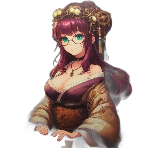 dress, crown, staff, mask transparent PNG cut-out