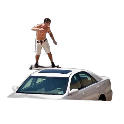 car, shoes, hat, robot transparent PNG cut-out