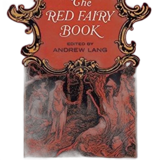 red, fairy, book, edited transparent PNG cut-out