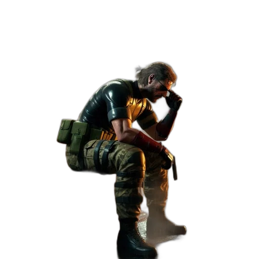 weapon, jacket, staff, animal transparent PNG cut-out
