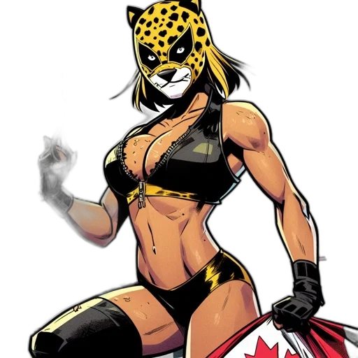 comic book art, concept art, cartoon, fantasy art transparent PNG cut-out