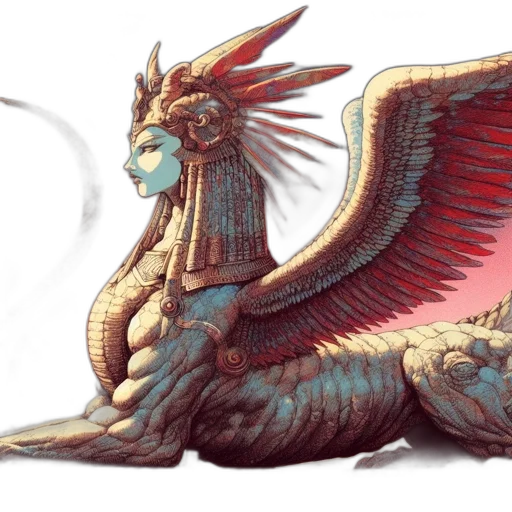 dragon, sword, creature, animal transparent PNG cut-out