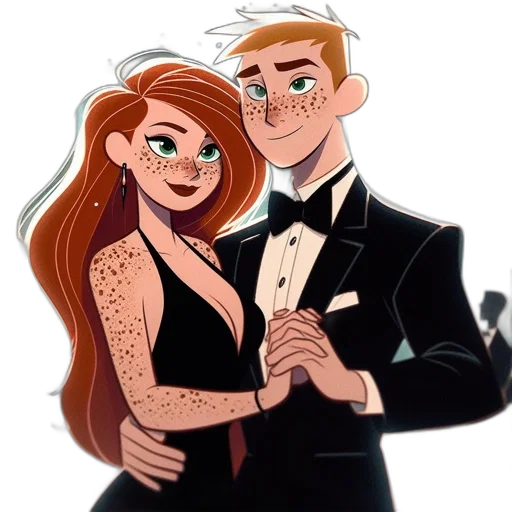 dress, cartoon, concept art, watercolor transparent PNG cut-out