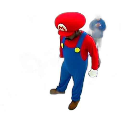 mask, creature, jacket, hat transparent PNG cut-out