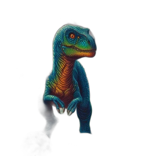dragon, creature, animal, robot transparent PNG cut-out