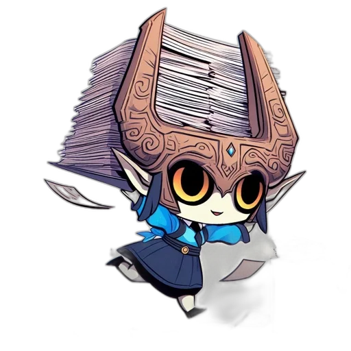 mask, staff, hat, weapon transparent PNG cut-out