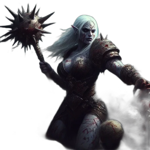 staff, fantasy art, concept art, comic book art transparent PNG cut-out