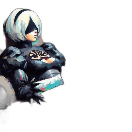 mask, creature, robot, jacket transparent PNG cut-out