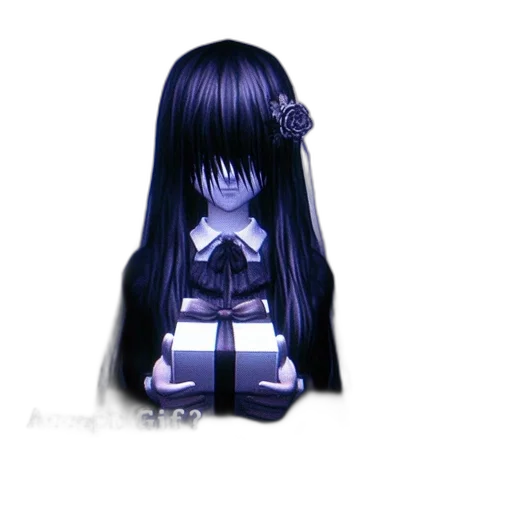 mask, hair, robot, staff transparent PNG cut-out
