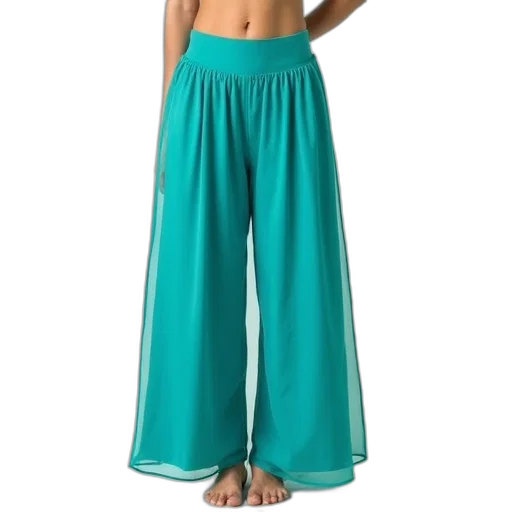 green, blue, palazzos, turquoise transparent PNG cut-out