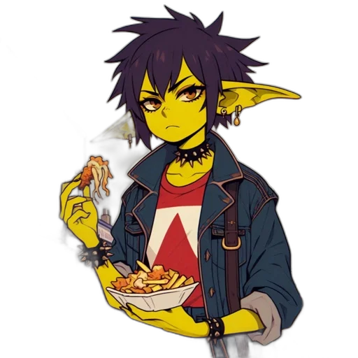 food, jacket, dragon, creature transparent PNG cut-out