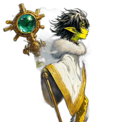 staff, mask, crown, jewelry transparent PNG cut-out
