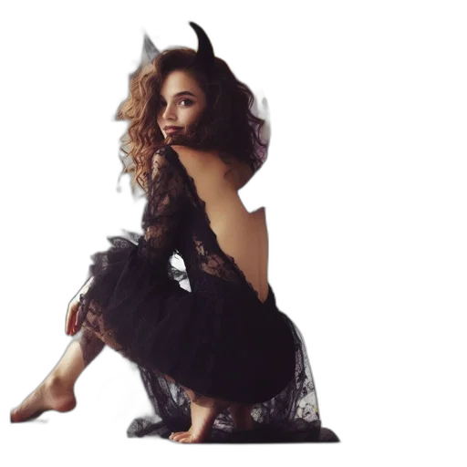 dress, dragon, animal, creature transparent PNG cut-out