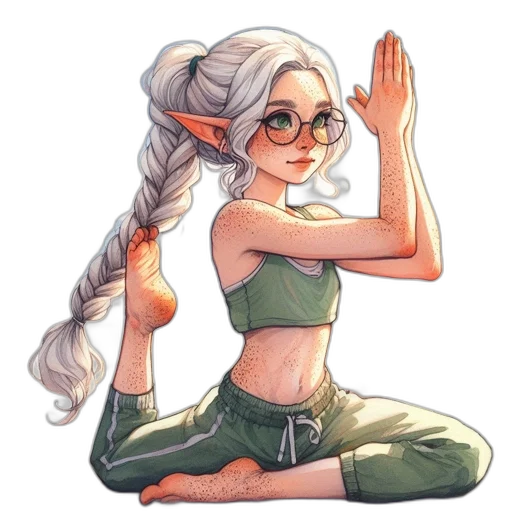 staff, fantasy art, concept art, watercolor transparent PNG cut-out
