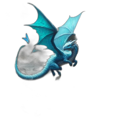 dragon, creature, staff, animal transparent PNG cut-out