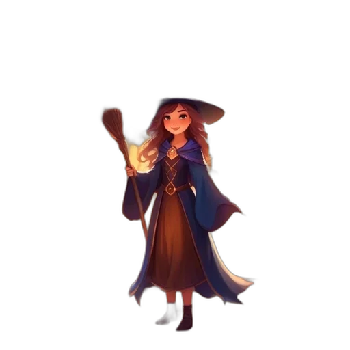 staff, dress, hat, jacket transparent PNG cut-out