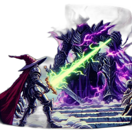 hat, dragon, sword, concept art transparent PNG cut-out