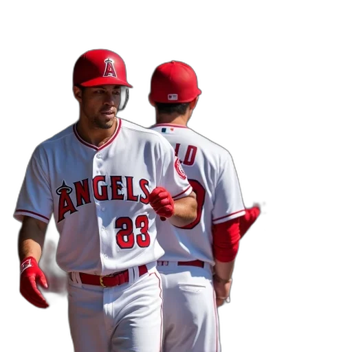 angels, player, josh, reynolds transparent PNG cut-out