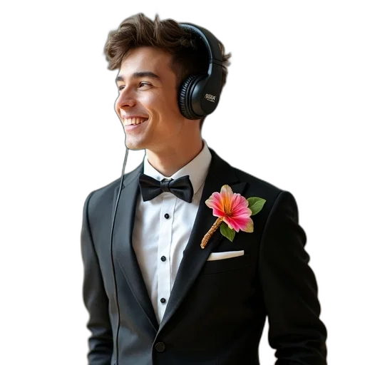 staff, jacket, face, jewelry transparent PNG cut-out