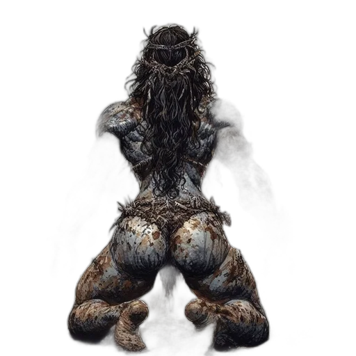 hair, creature, animal, dragon transparent PNG cut-out
