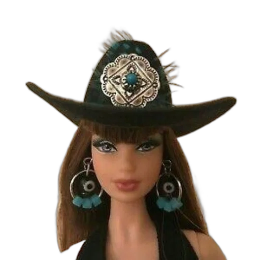 hat, jewelry, doll, long transparent PNG cut-out