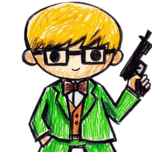 staff, weapon, cartoon, comic book art transparent PNG cut-out