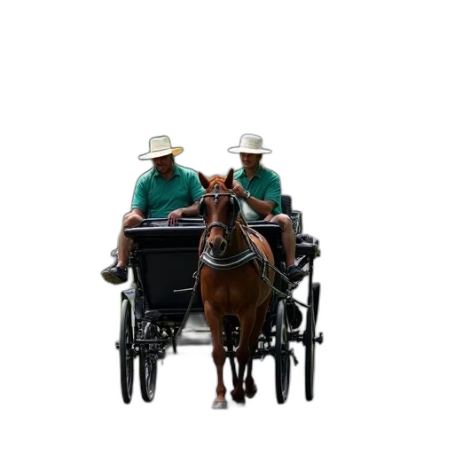 staff, animal, hat, car transparent PNG cut-out