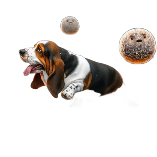 animal, creature, robot, photorealistic transparent PNG cut-out