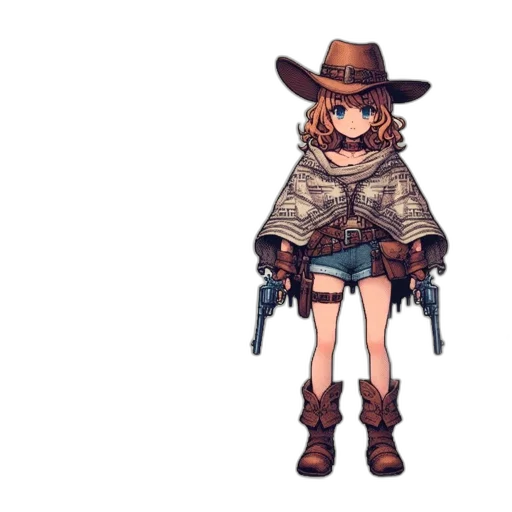 weapon, hat, animal, staff transparent PNG cut-out