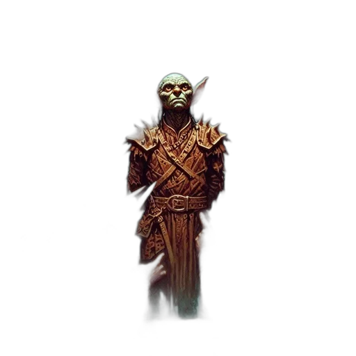staff, mask, creature, sword transparent PNG cut-out