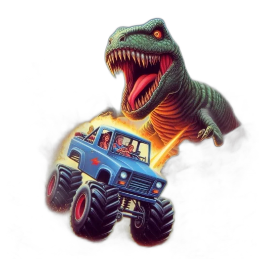 car, creature, dragon, animal transparent PNG cut-out