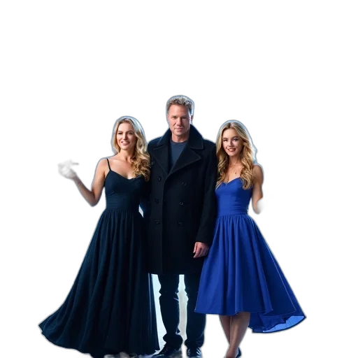 dress, blue, cover, movie transparent PNG cut-out