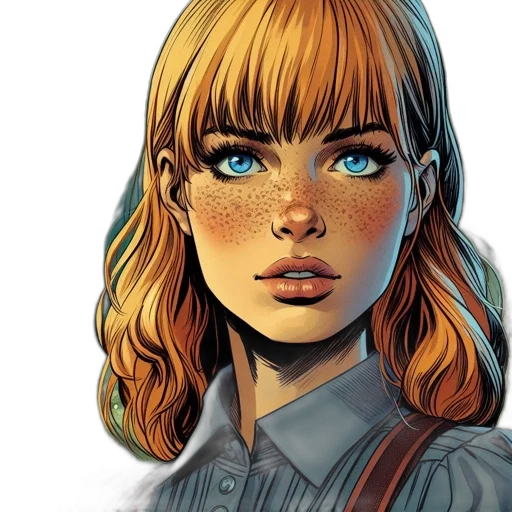 comic book art, concept art, photorealistic, fantasy art transparent PNG cut-out