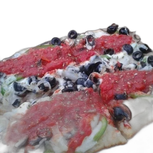 food, photorealistic, 3d render, pizza transparent PNG cut-out