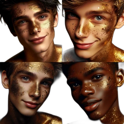 photorealistic, golden, earth tones, dark transparent PNG cut-out