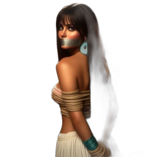 jewelry, dress, staff, 3d render transparent PNG cut-out