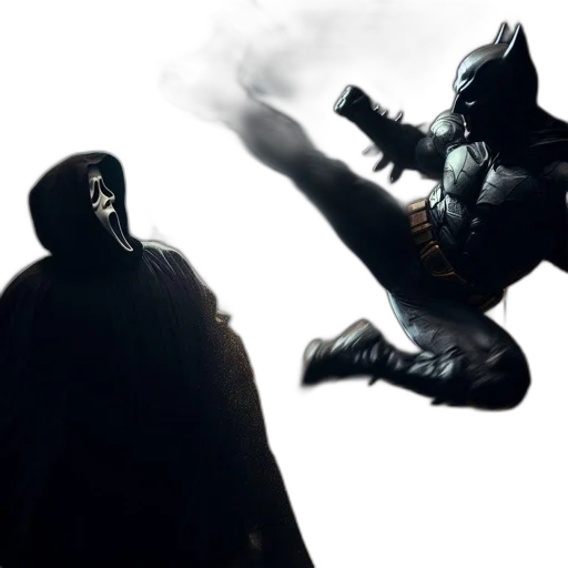 mask, concept art, comic book art, fantasy art transparent PNG cut-out