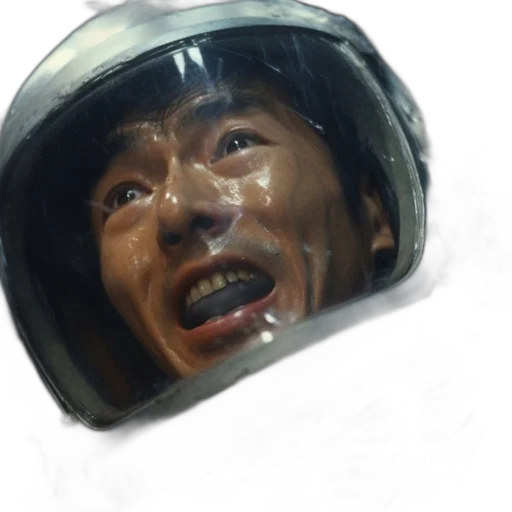 face, mask, robot, creature transparent PNG cut-out