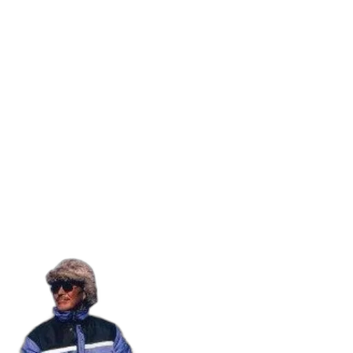jacket, staff, umbrella, hat transparent PNG cut-out