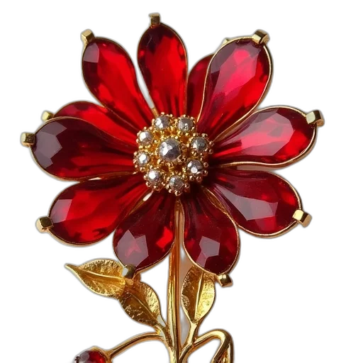 jewelry, crown, flower, staff transparent PNG cut-out