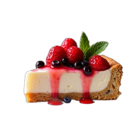 food, crown, photorealistic, 3d render transparent PNG cut-out