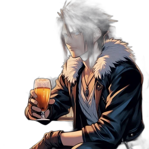 jacket, dragon, fantasy art, concept art transparent PNG cut-out