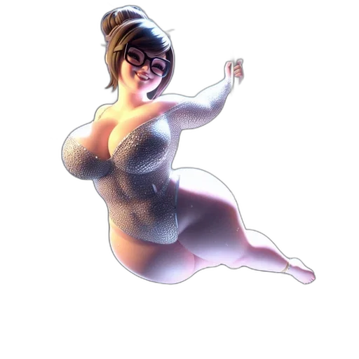 dress, staff, robot, concept art transparent PNG cut-out