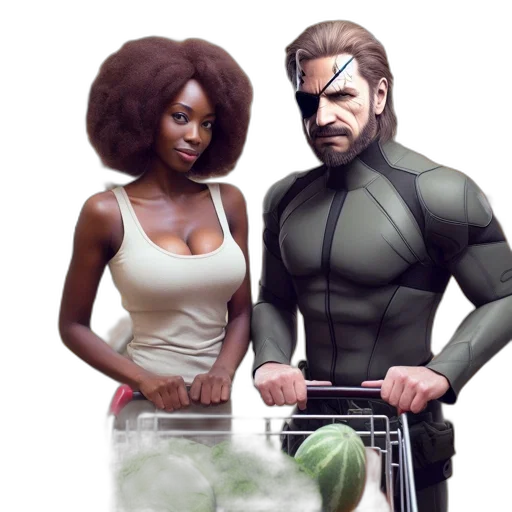 concept art, comic book art, fantasy art, 3d render transparent PNG cut-out