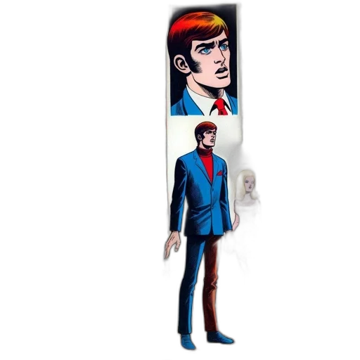 staff, jacket, robot, concept art transparent PNG cut-out