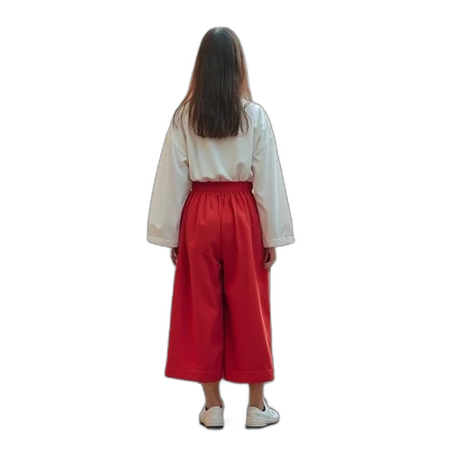 jacket, dress, staff, 3d render transparent PNG cut-out