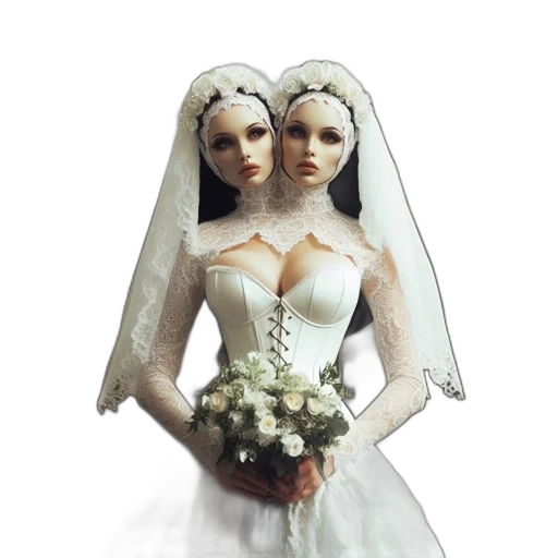 dress, mask, jewelry, crown transparent PNG cut-out