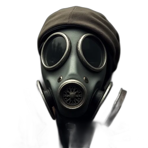 mask, face, weapon, jacket transparent PNG cut-out