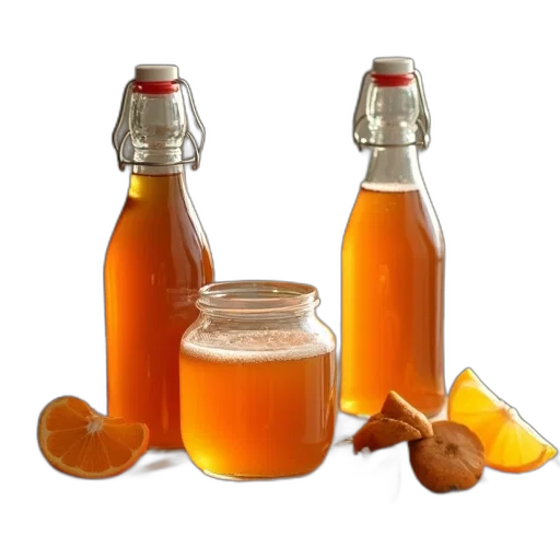 bottle, food, 3d render, real transparent PNG cut-out